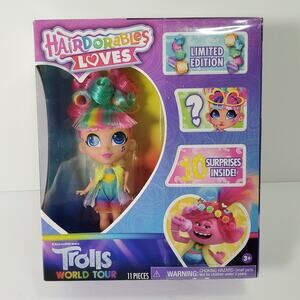 Hairdorables Loves Limited Edition Trolls World Tour Doll 10 Surprises Mini